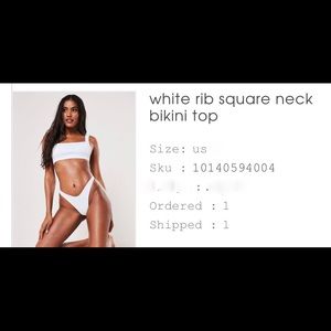Bikini top